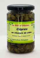 Câpres au vinaigre de cidre BIO - 200 g