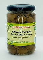 Olives vertes dénoyautées BIO - 160 g