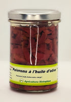 Poivrons à l'huile d'olive BIO - 110 g